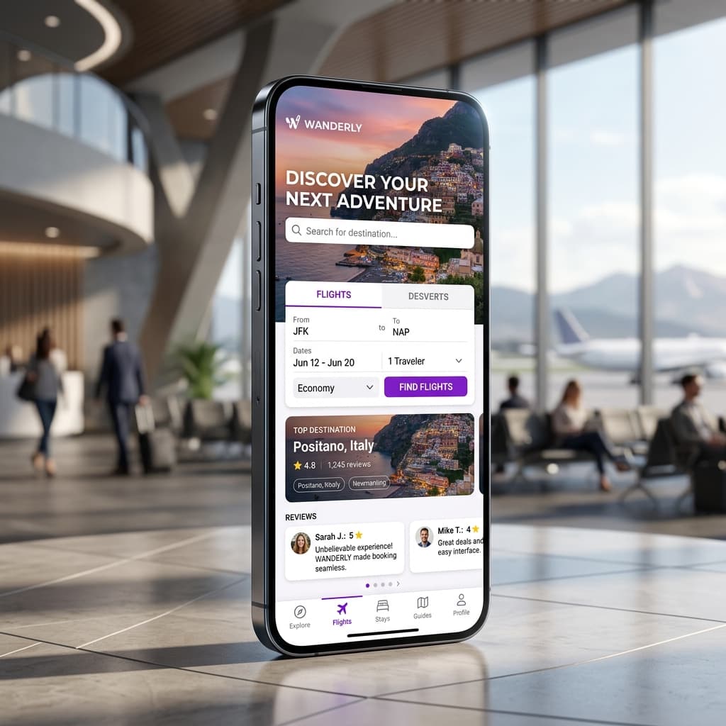 TravelX: Global Booking & Discovery App